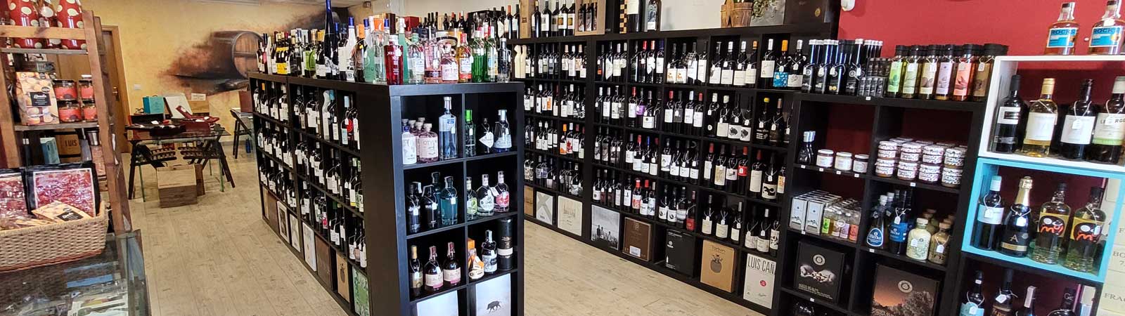 Tienda de vinos física De Blanco a Tinto